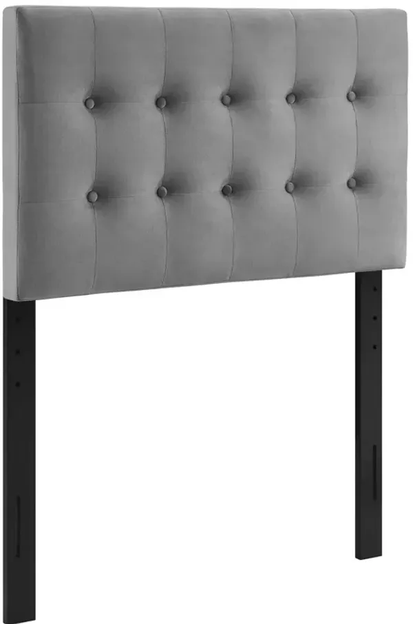 Modway - Emily Twin Biscuit Tufted Performance Velvet Headboard