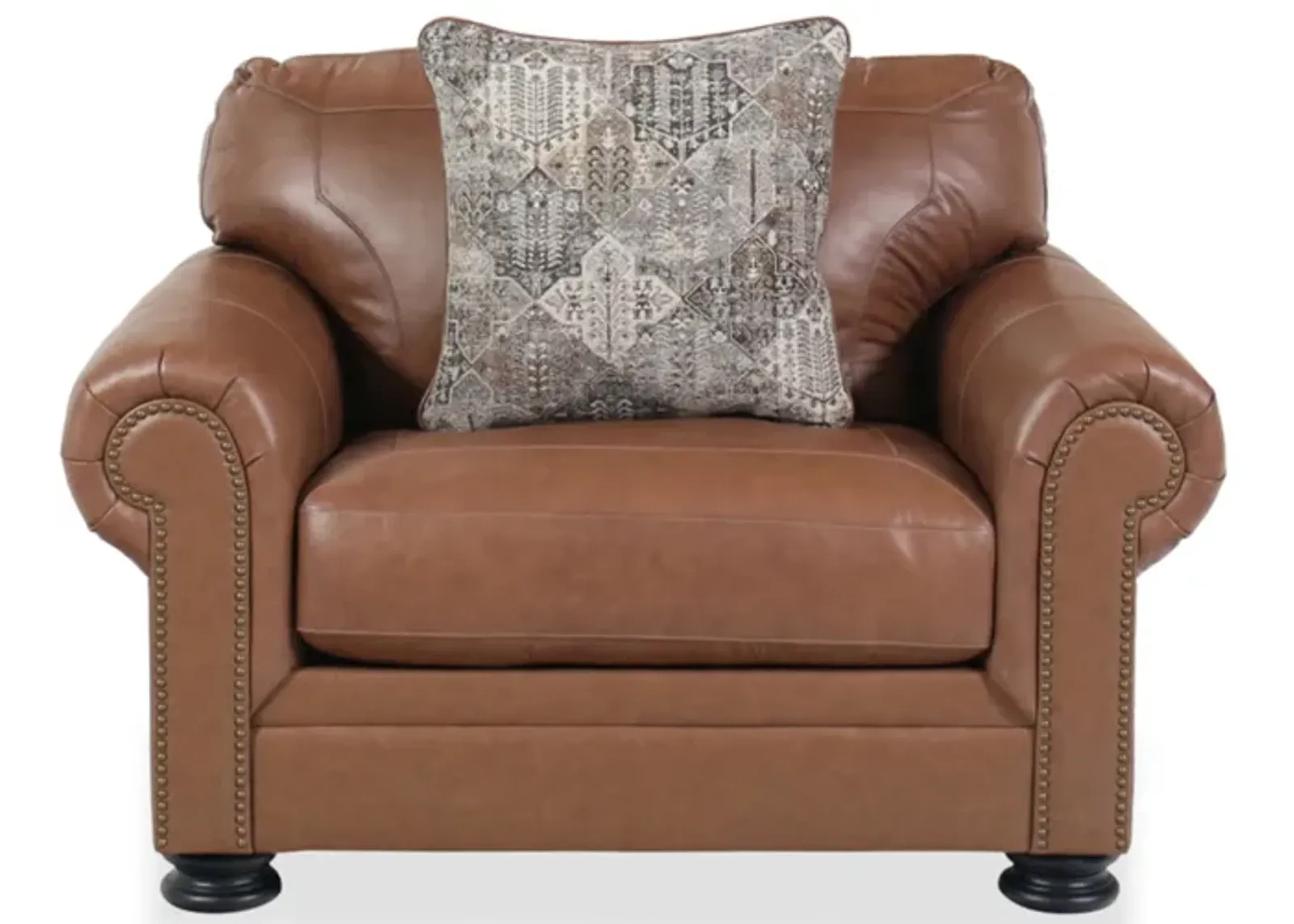 Carianna Oversized Leather Chair