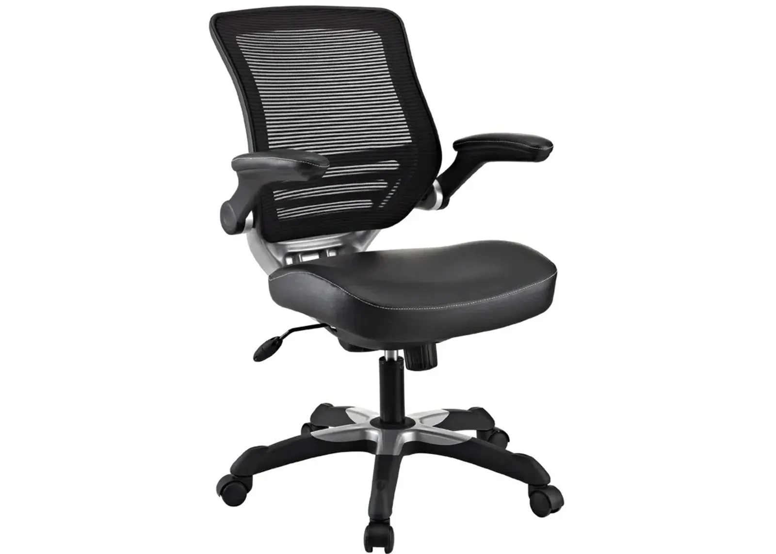 Hivvago Modern Back Ergonomic Office Chair  with Flip-up Arms