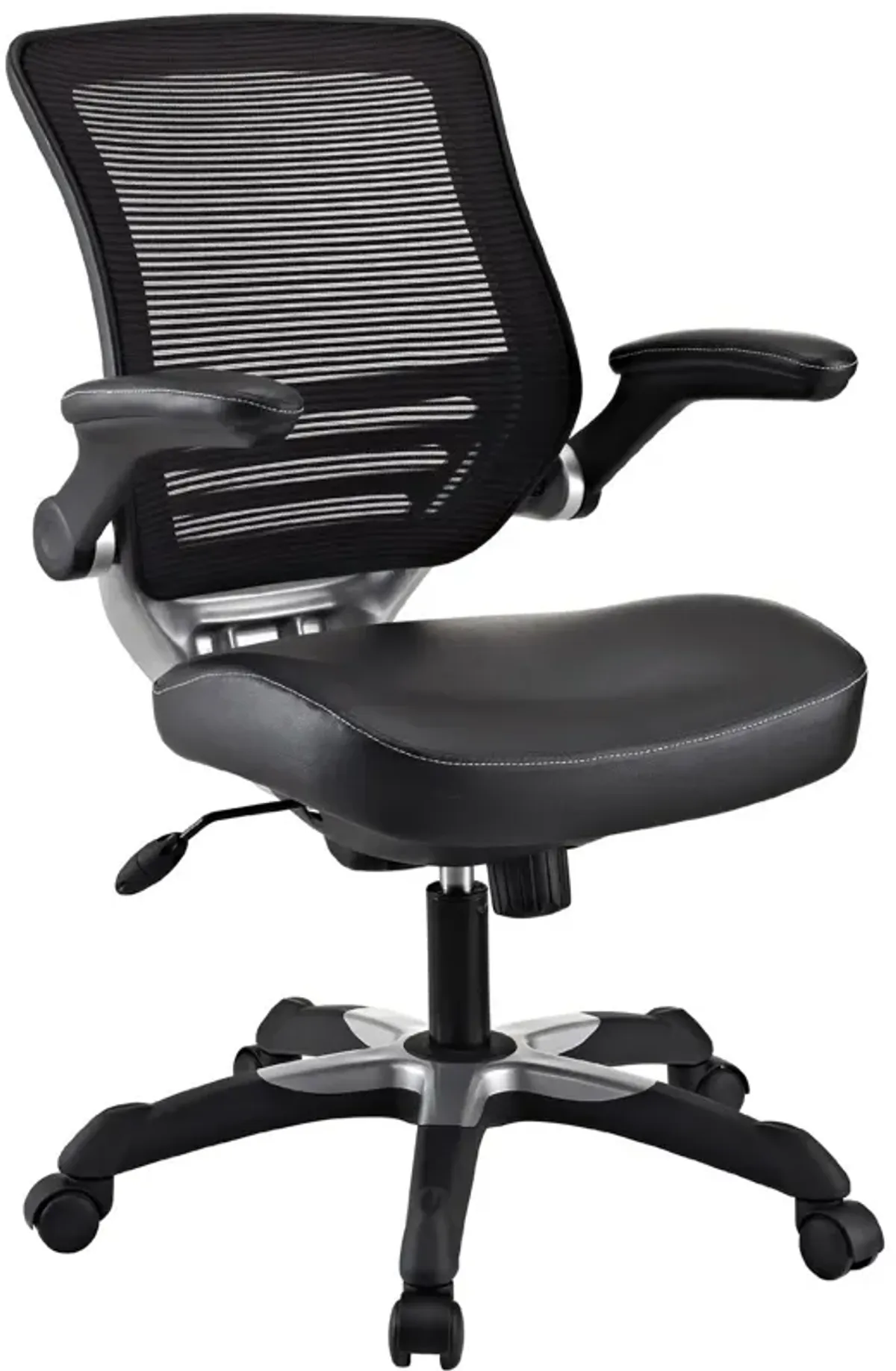 Hivvago Modern Back Ergonomic Office Chair  with Flip-up Arms