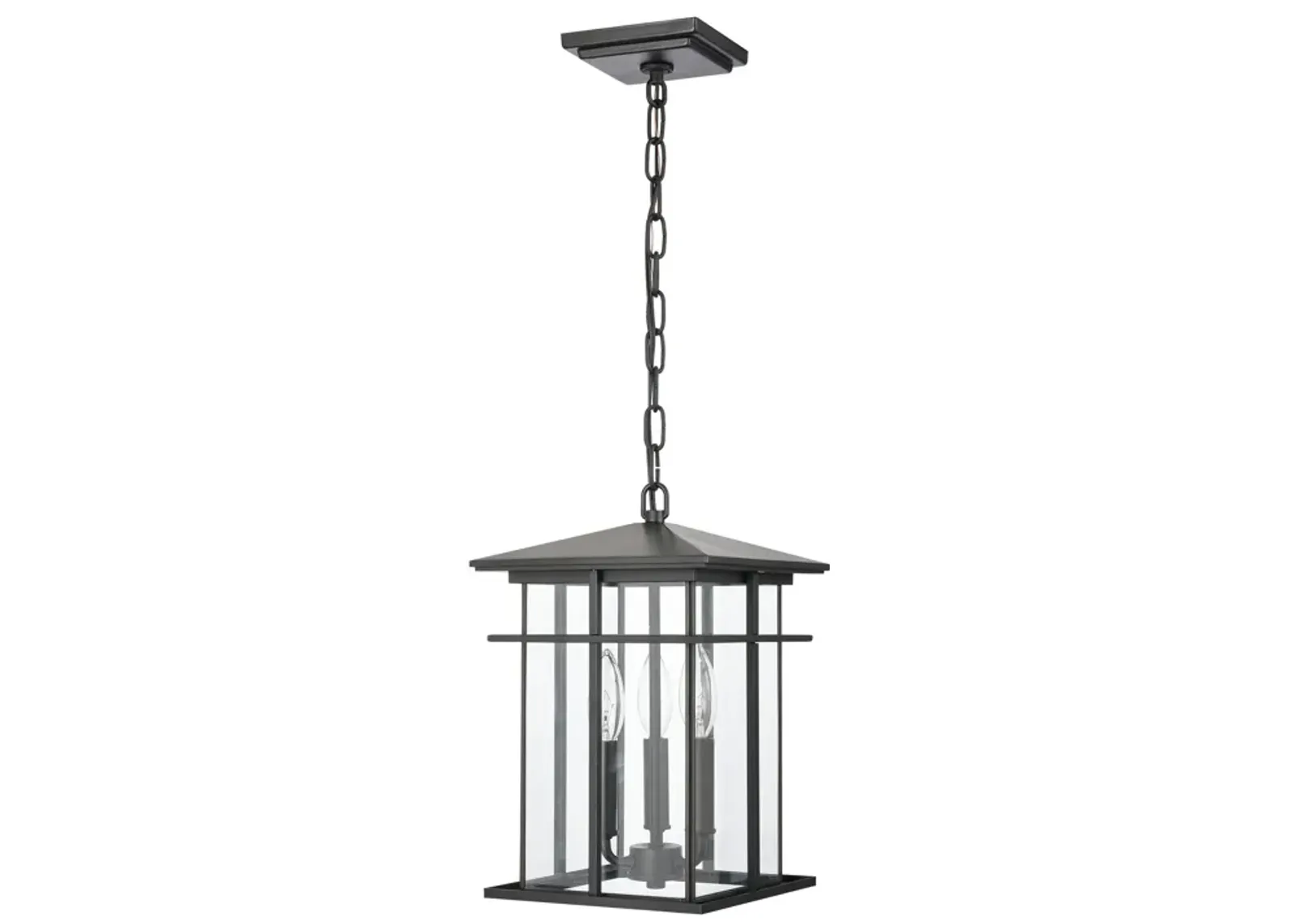 Oak Park 9'' Wide 3-Light Outdoor Pendant