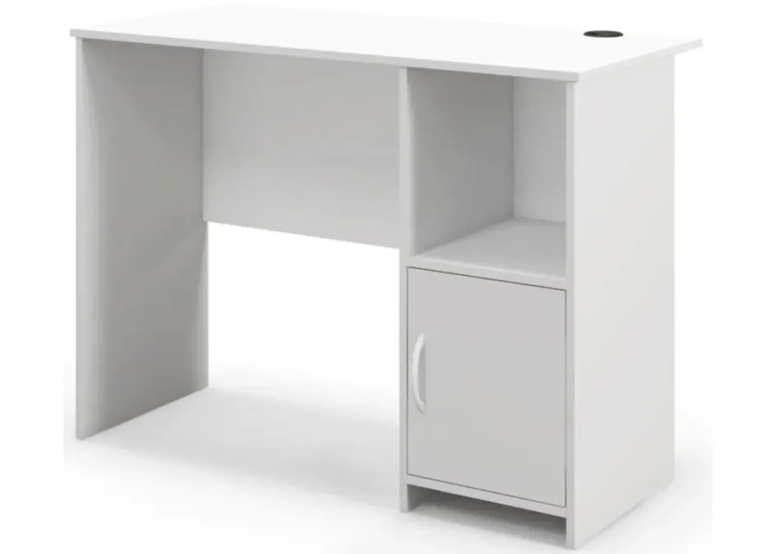 Hivvago Modern Computer Desk with Cabinet