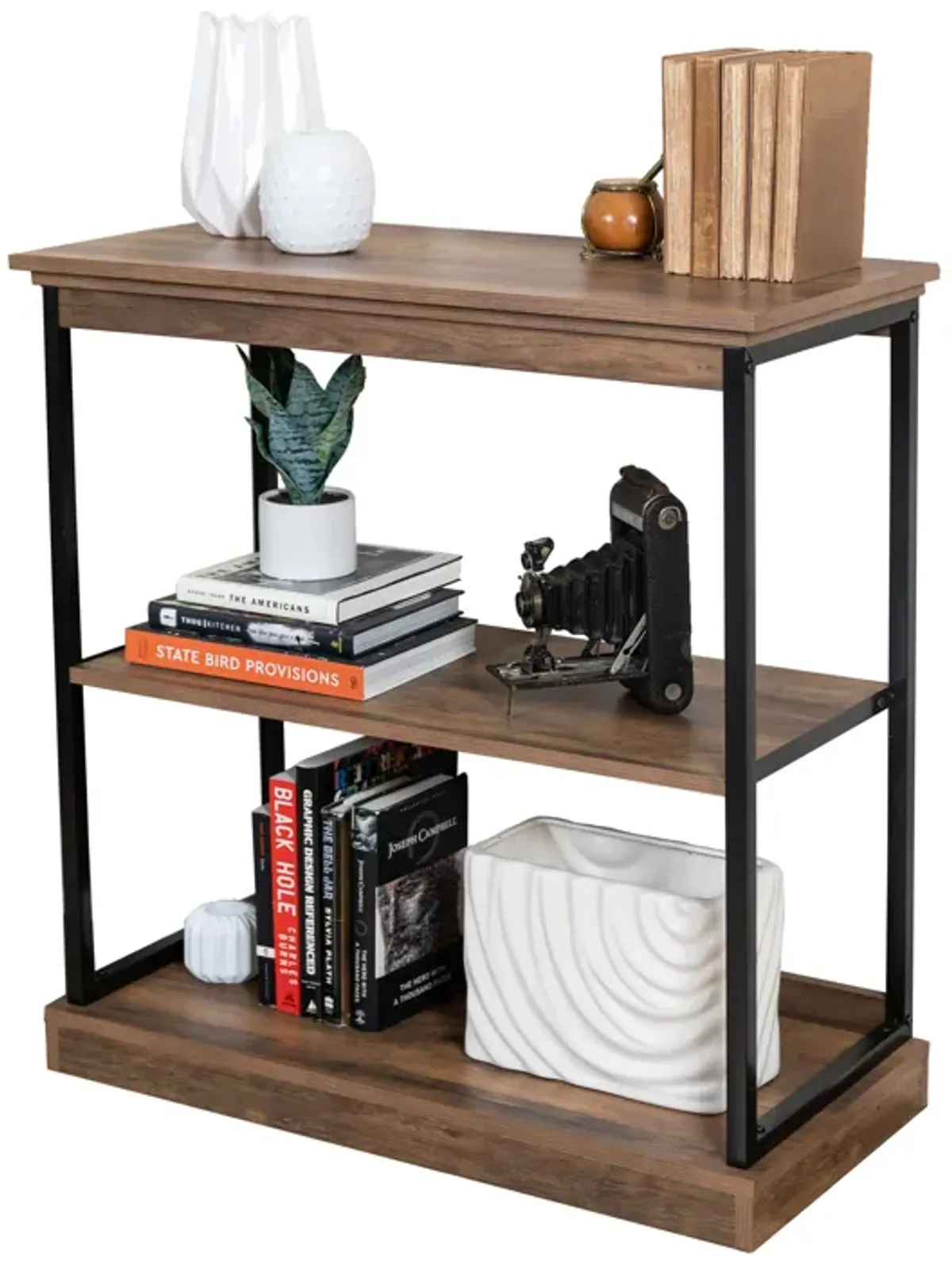 Oslo Contemporary 3-shelf Etagere Bookcase