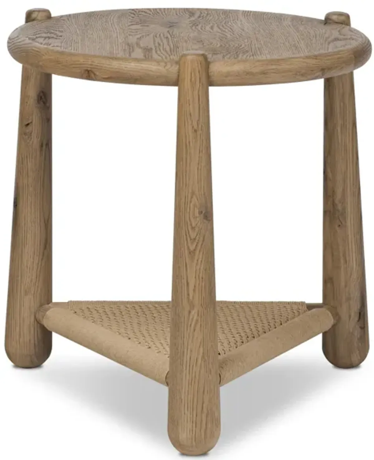 Salvador Aged Smoked Oak End Table