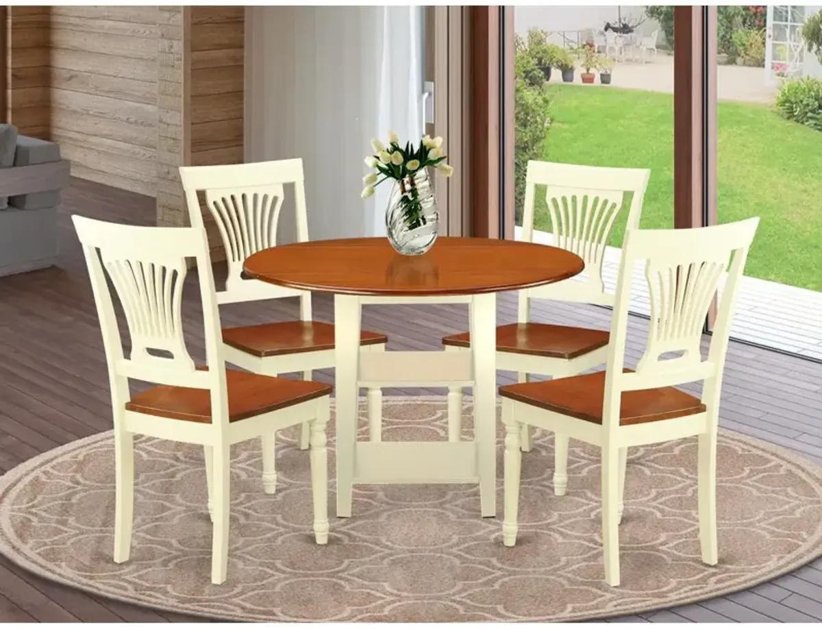 Dining Room Set Buttermilk & Cherry