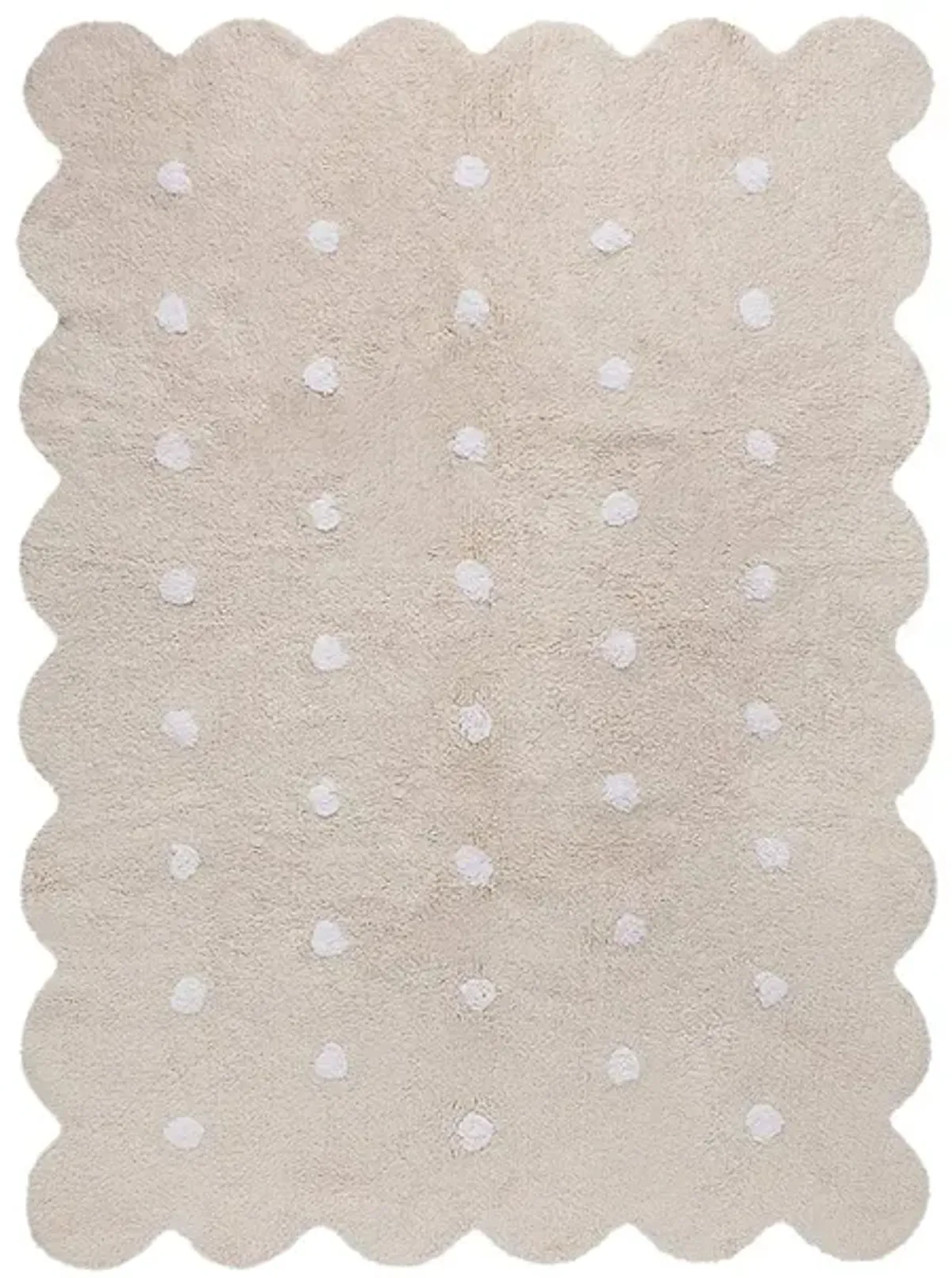 Washable rug Biscuit Beige