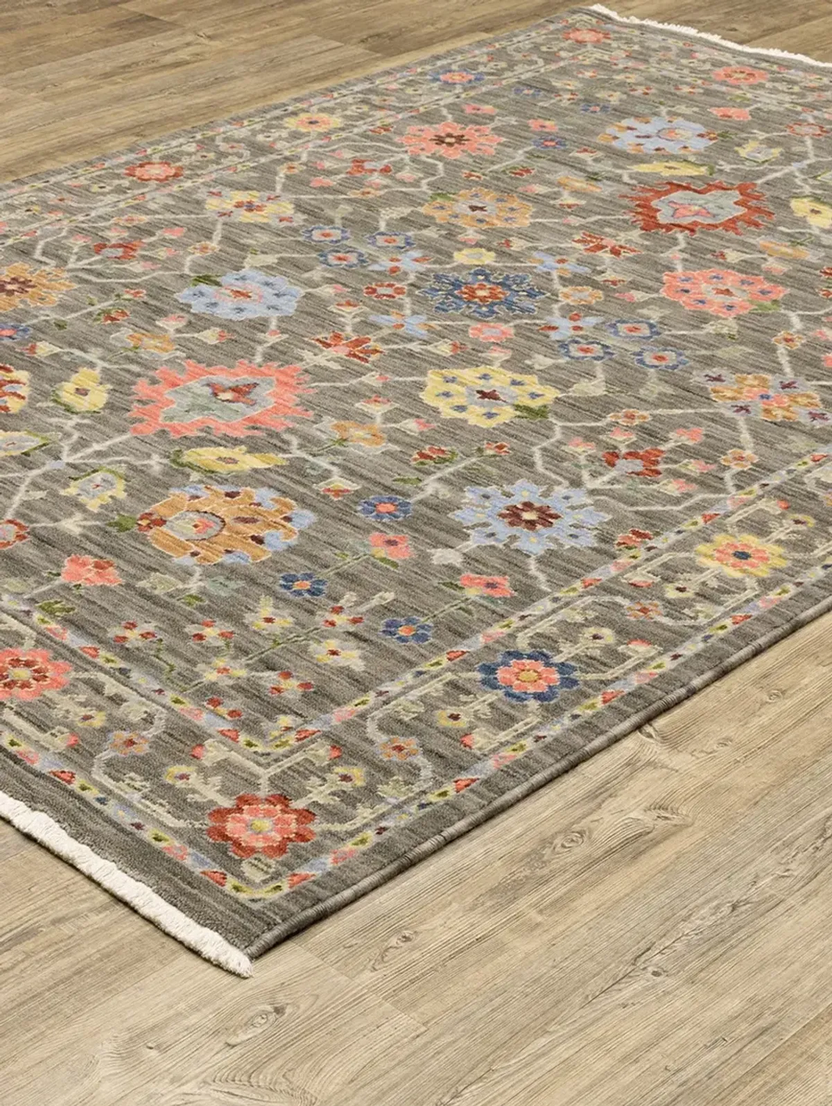 Lucca 3'3" x 5' Grey Rug