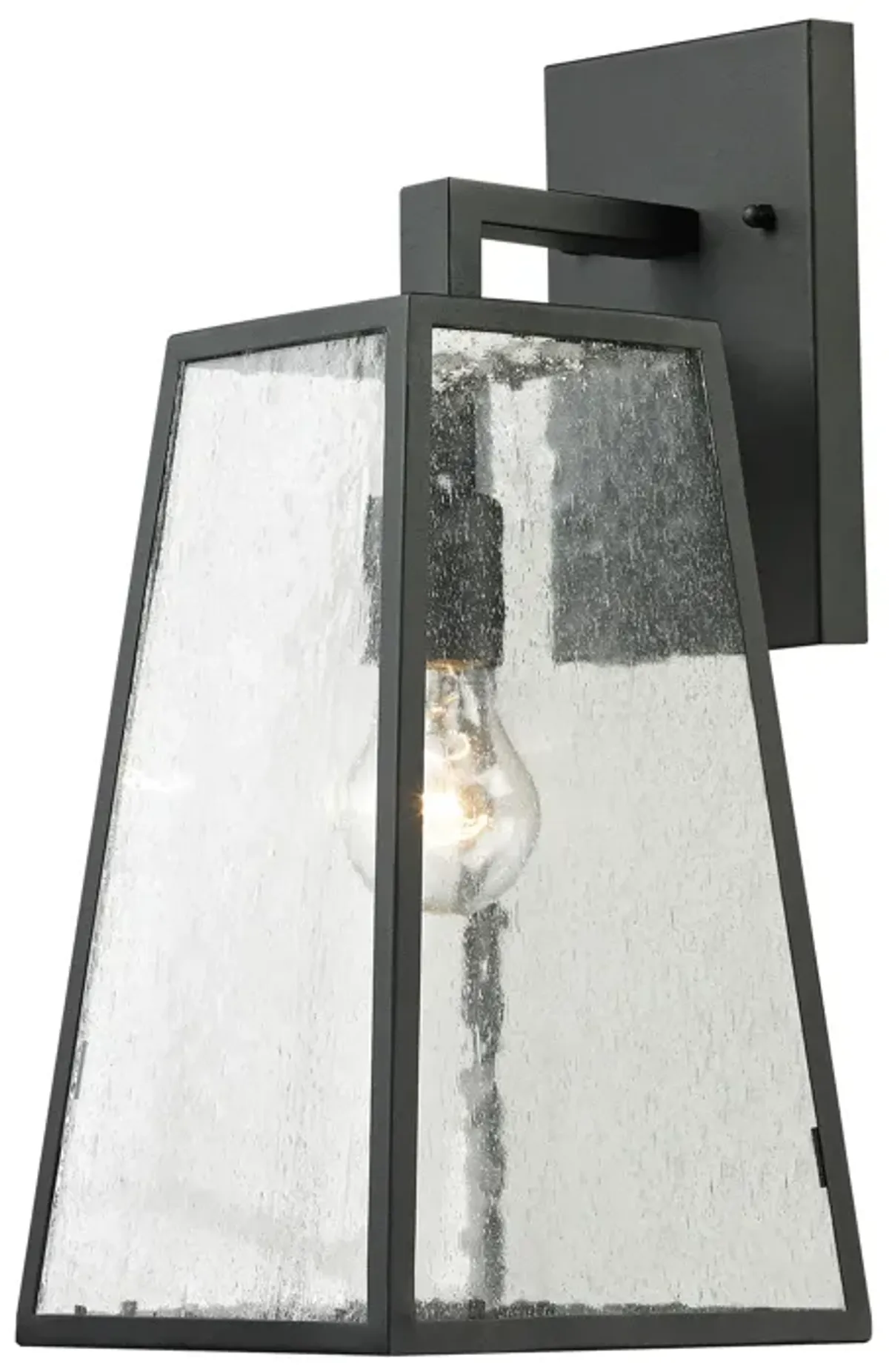 Meditterano 16'' Black High 1-Light Outdoor Sconce