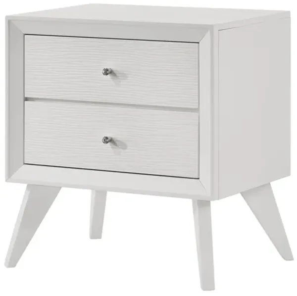 ACME Cerys Nightstand, White Finish
