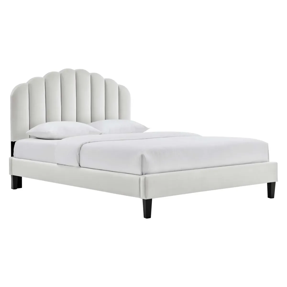 Modway - Daisy Performance Velvet Queen Platform Bed