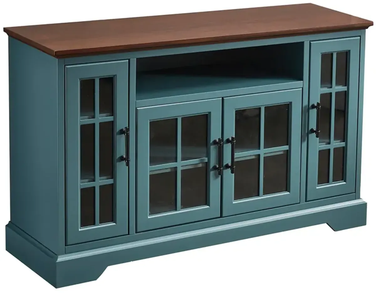 Hivvago Sideboard Buffet Table with 4 Doors