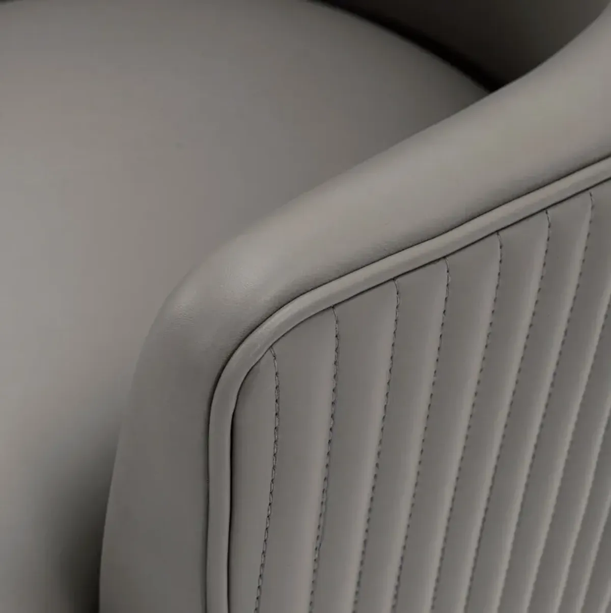 Raya Gray Dining Arm Chairs (Set of 2)