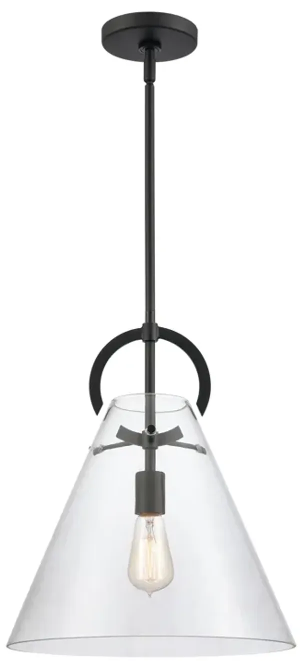 Gabby 14'' Wide 1-Light Pendant - Matte Black
