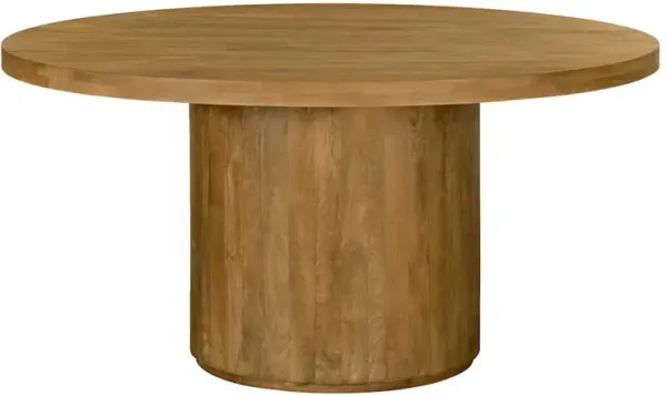 Flagstaff 60 Round Dining Table in Spice Tan