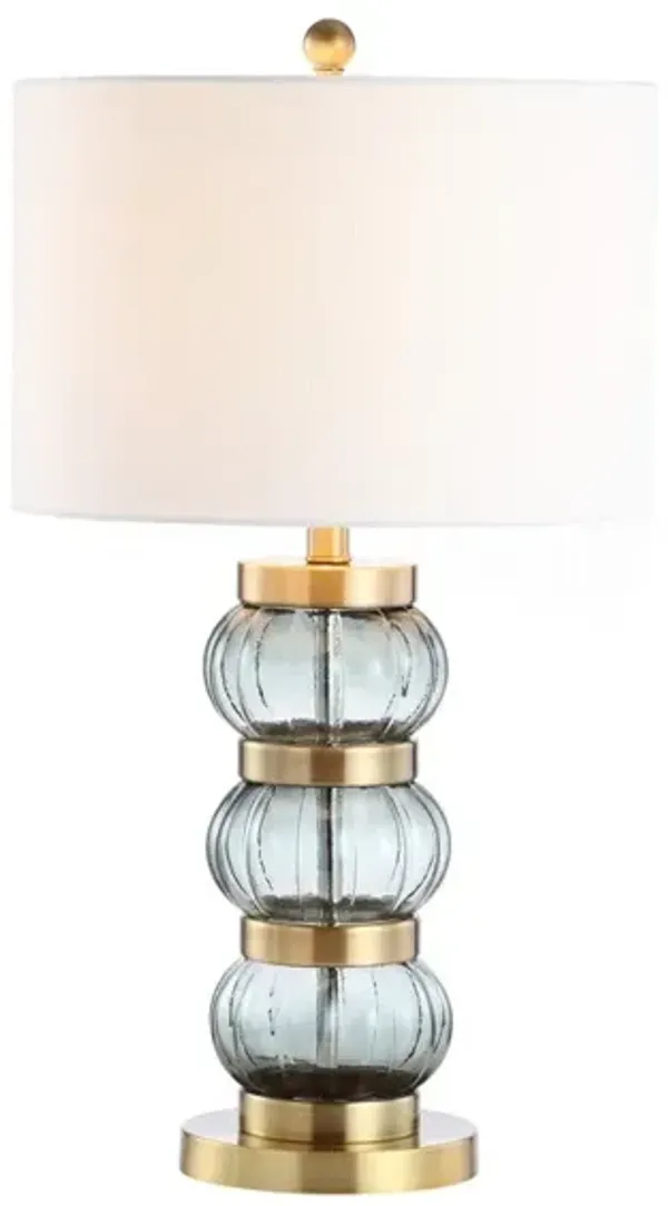 Linna Glass/Metal Table Lamp
