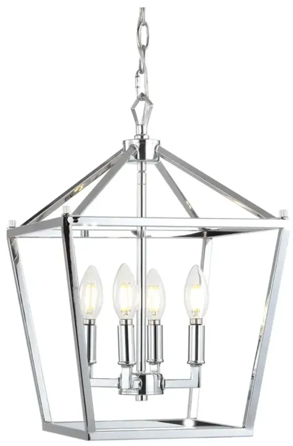 PagodaBulb Lantern Metal LED Pendant