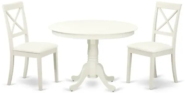 Dining Room Set Linen White