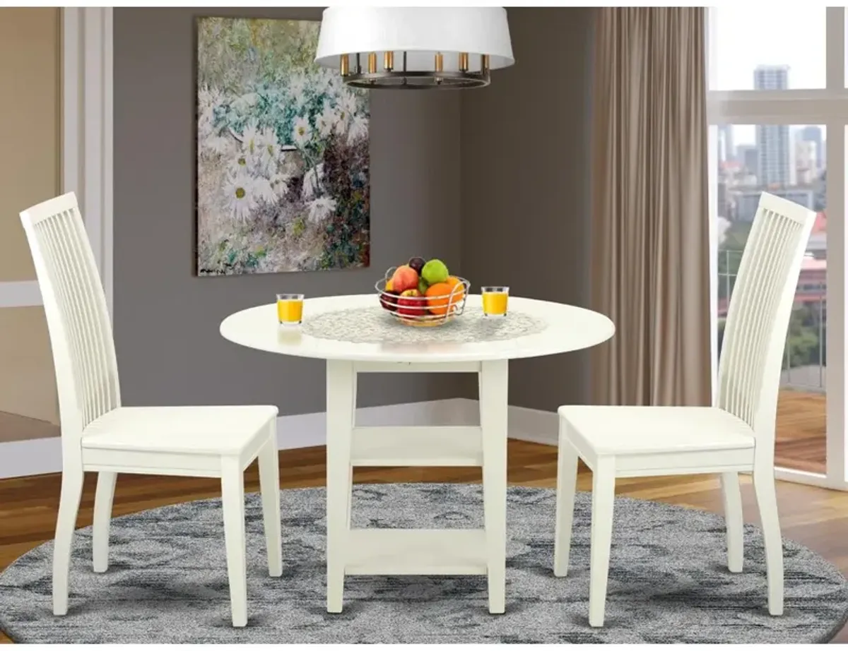 Dining Room Set Linen White