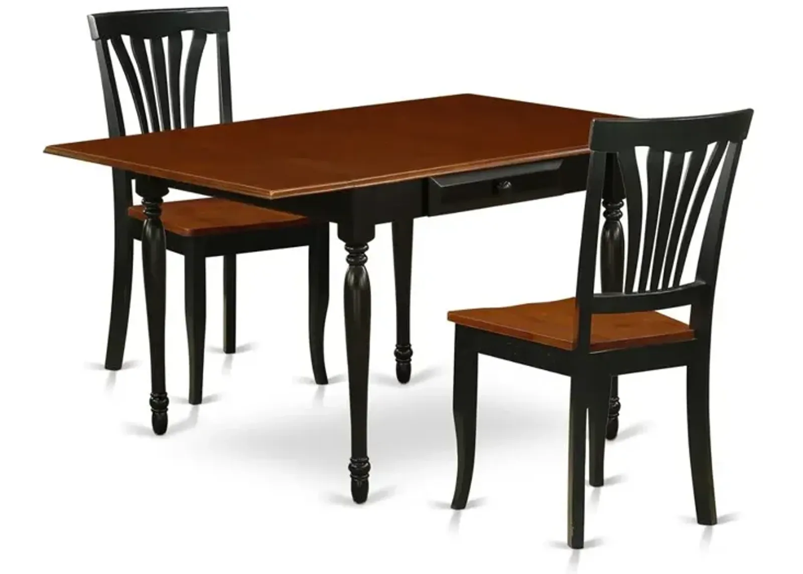 Dining Room Set Black & Cherry