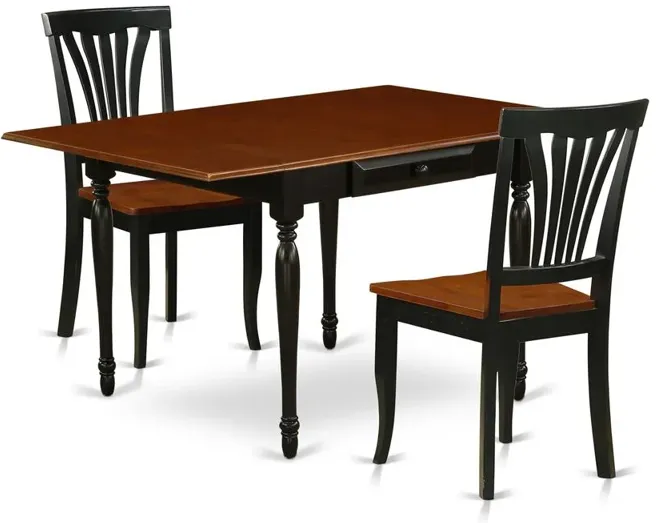 Dining Room Set Black & Cherry