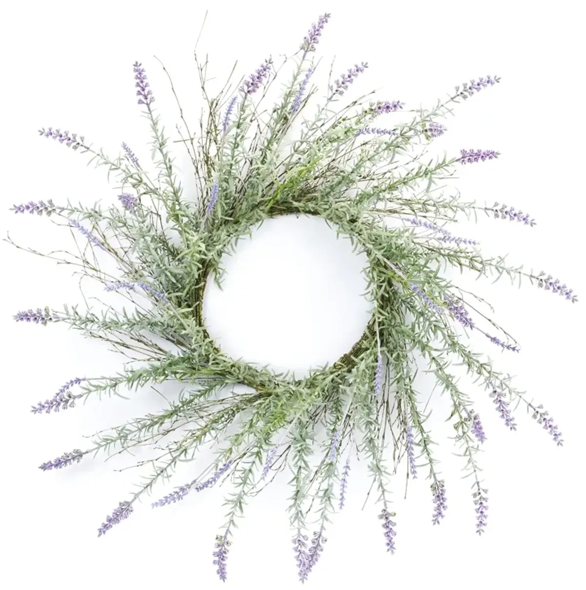 Lavender Wreath for Relaxing Home or Seasonal Front Door Décor