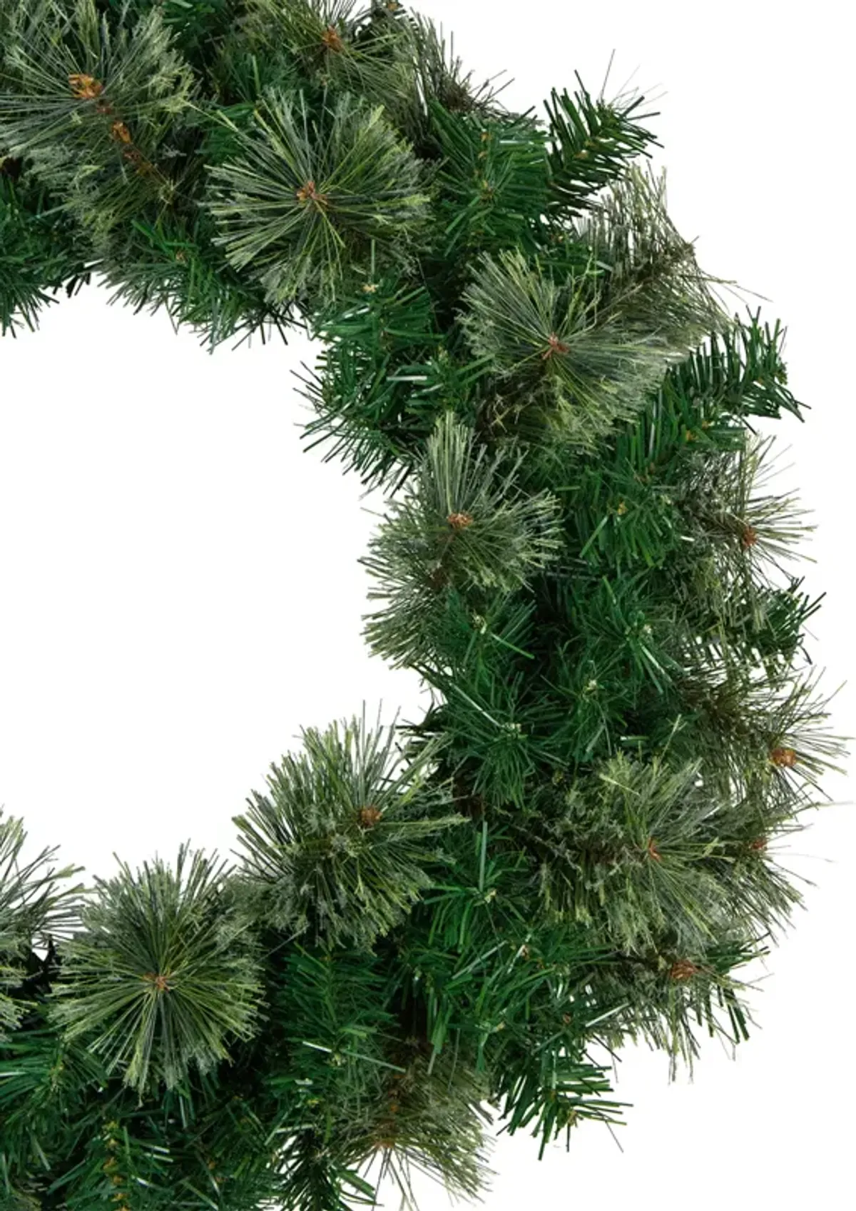 Oregon Cashmere Pine Artificial Christmas Wreath  24-Inch  Unlit