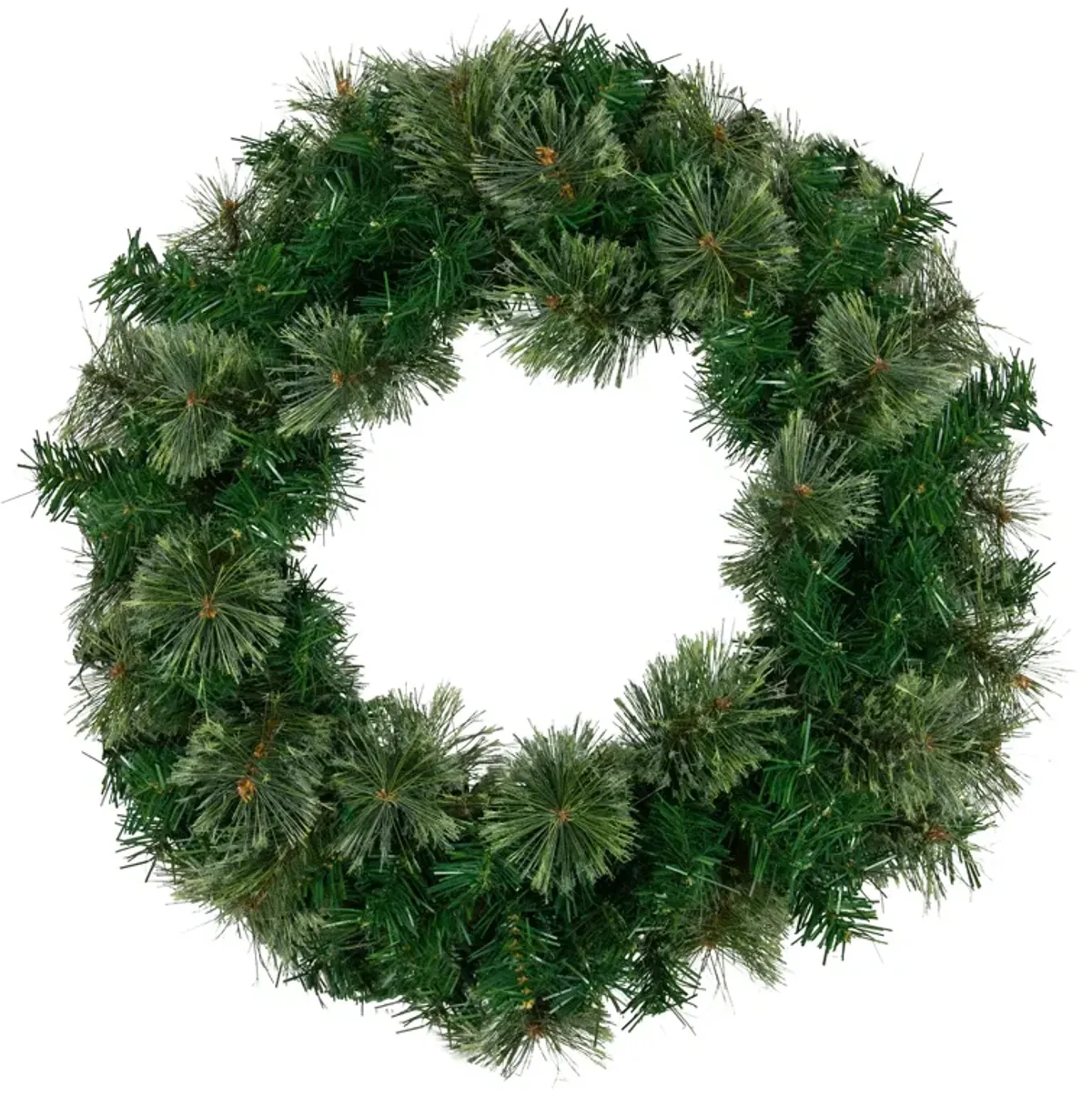 Oregon Cashmere Pine Artificial Christmas Wreath  24-Inch  Unlit