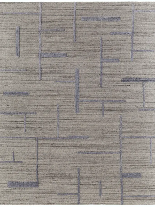 Longridge T8002 Beige/Blue 2' x 3' Rug By Thom Filcia
