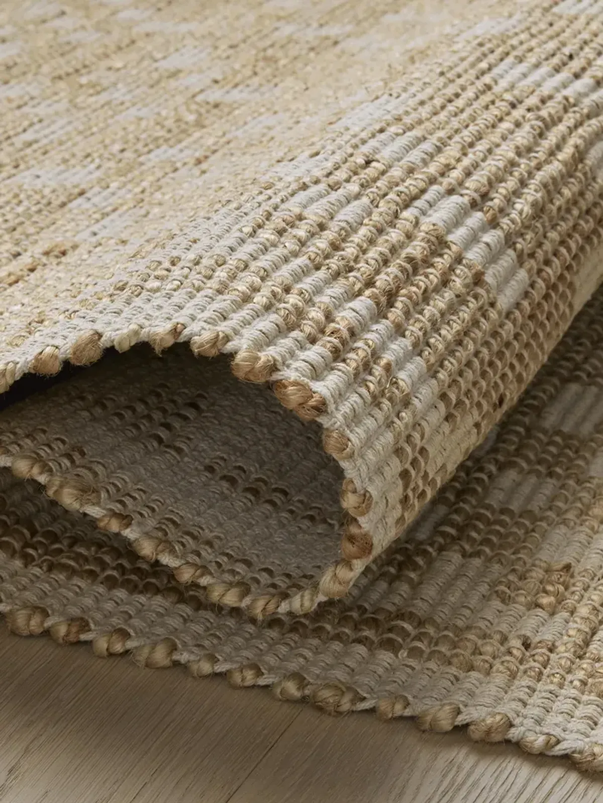 Judy JUD-07 Natural / Ivory 2''6" x 7''6" Rug by Chris Loves Julia