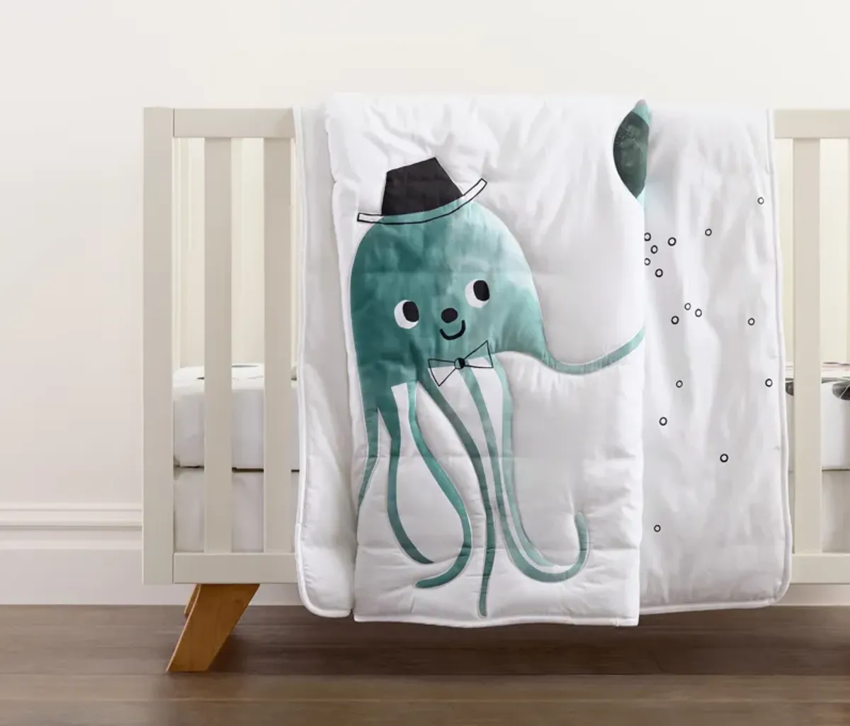 Jellyfish Cotton Toddler Comforter