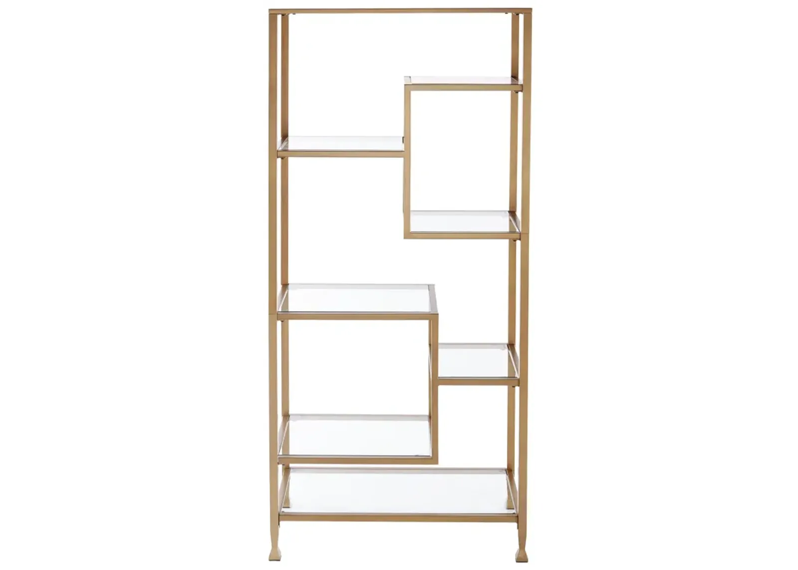 Bexley Metal/Glass Bookcase