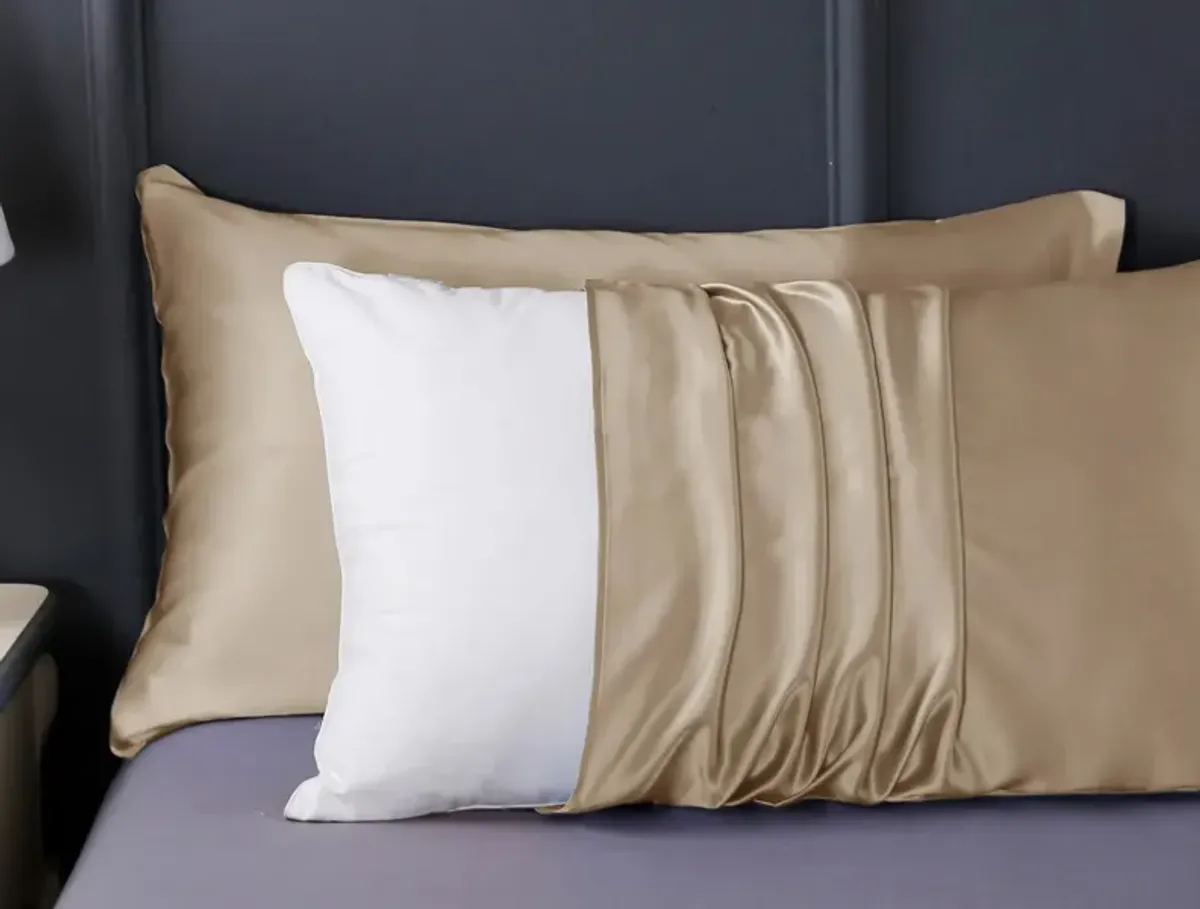 LilySilk 100% 19 Momme Pure Silk Pillowcase