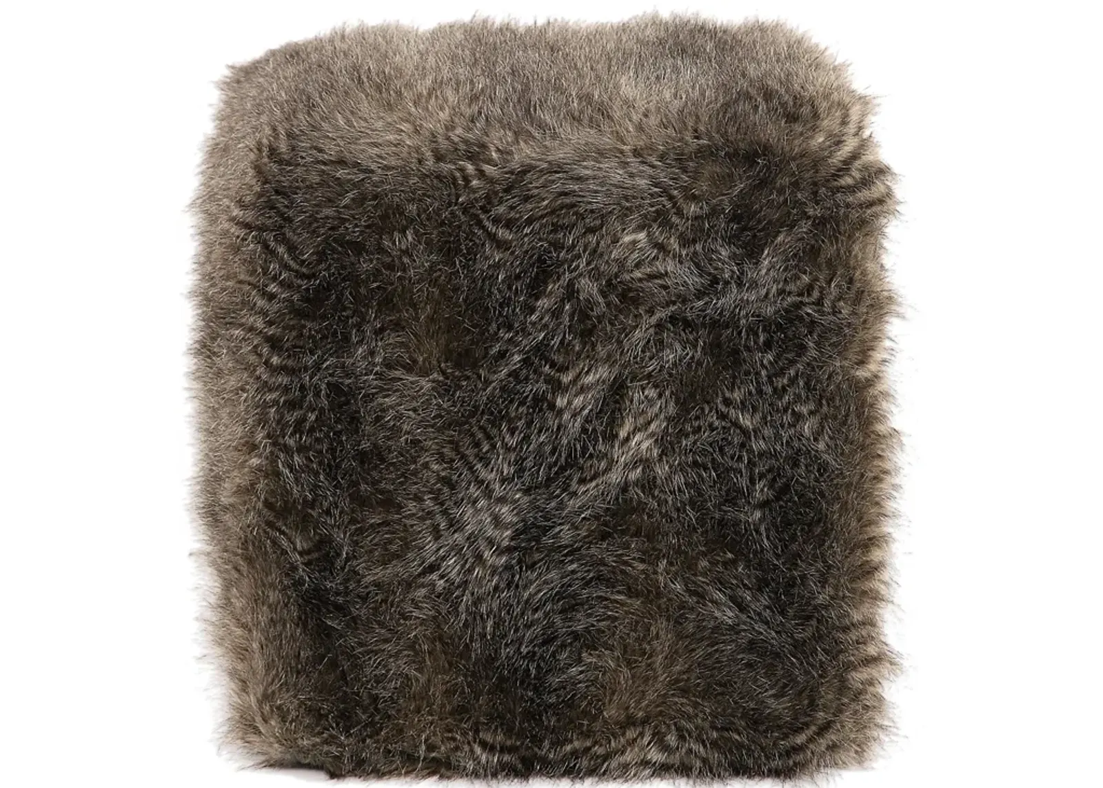 Uttermost Jayna Fur Ottoman