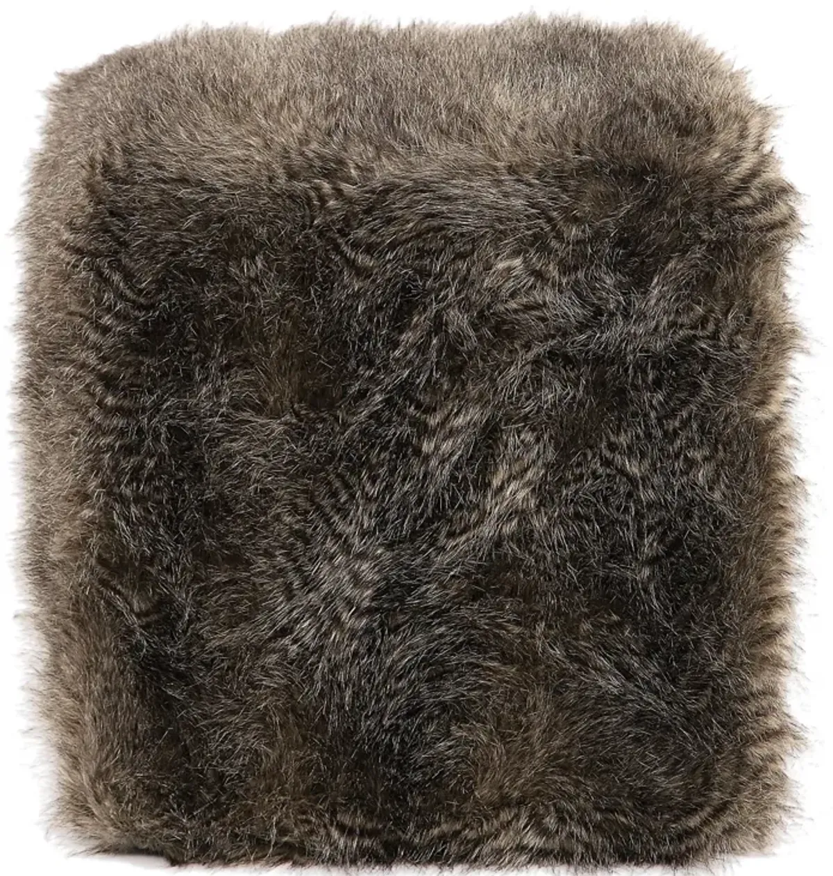 Uttermost Jayna Fur Ottoman