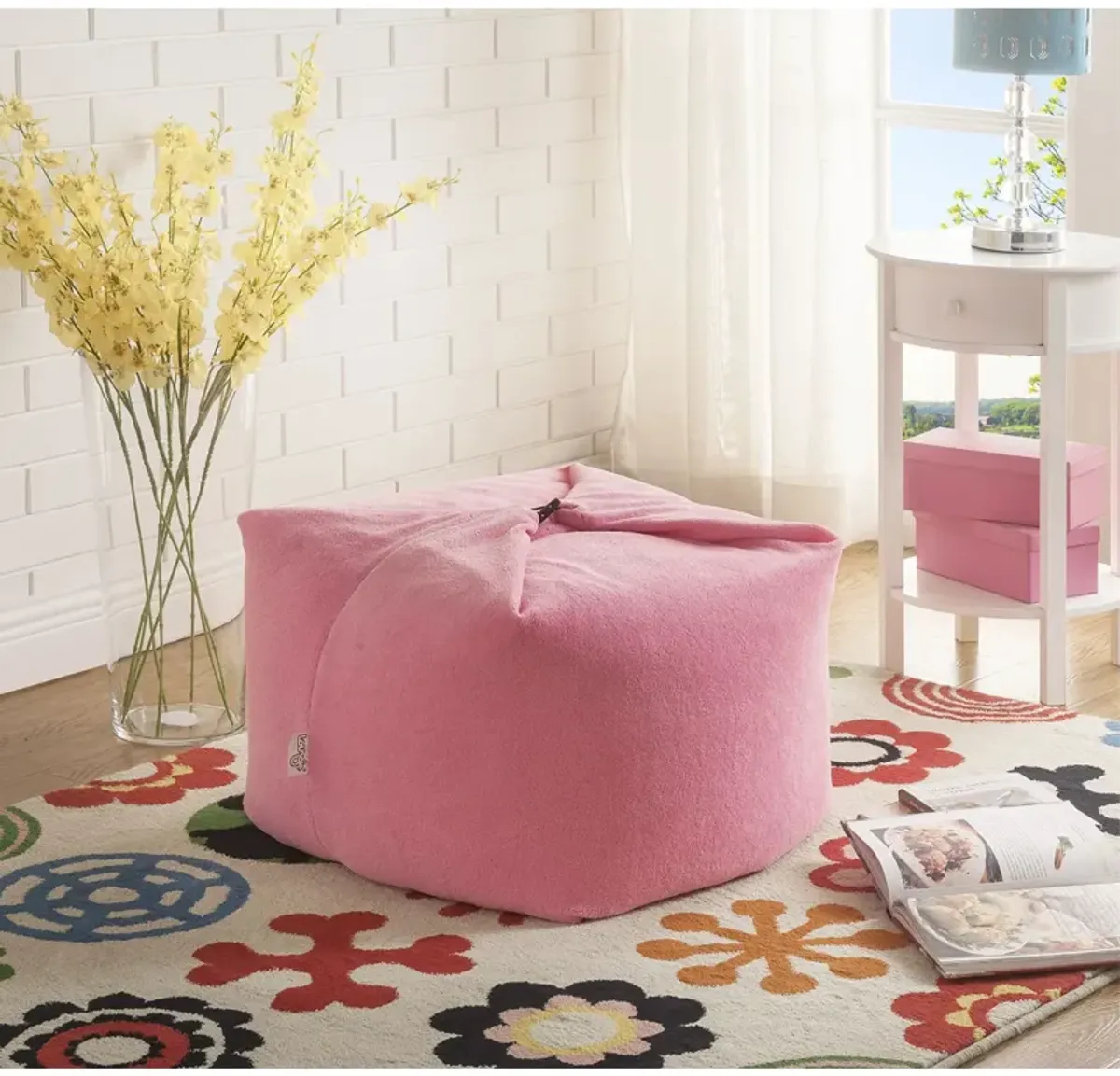 Loungie Magic Pouf Bean Bag Chair