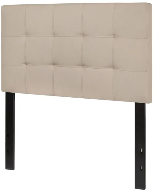 Twin Size Modern Fabric Upholstered Headboard for Contemporary Bedroom Style and Comfort
