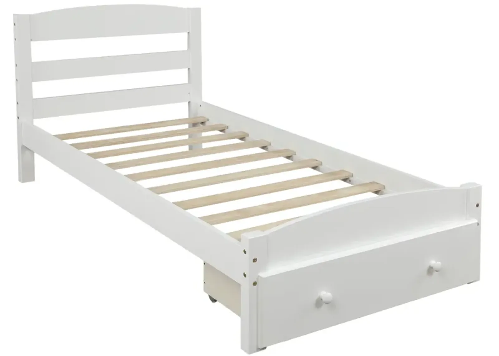 Merax Platform Twin Bed Frame