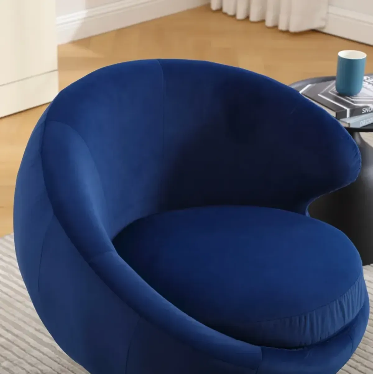 360 Degree Swivel Cuddle Chairs, Round Armchairs for Home & Office