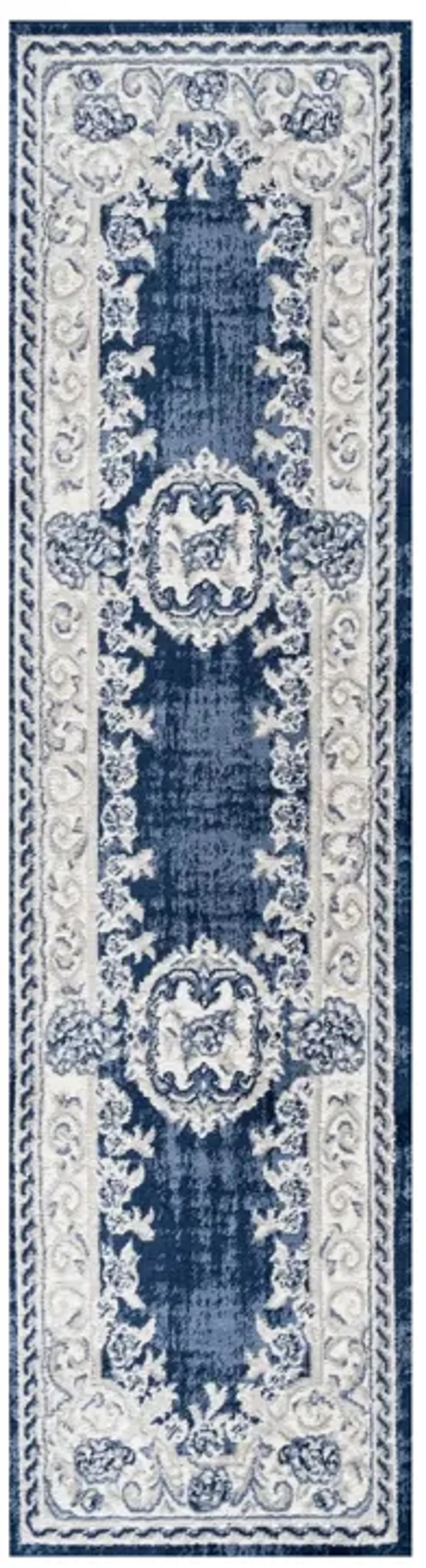 Rosalia Cottage Medallion Area Rug