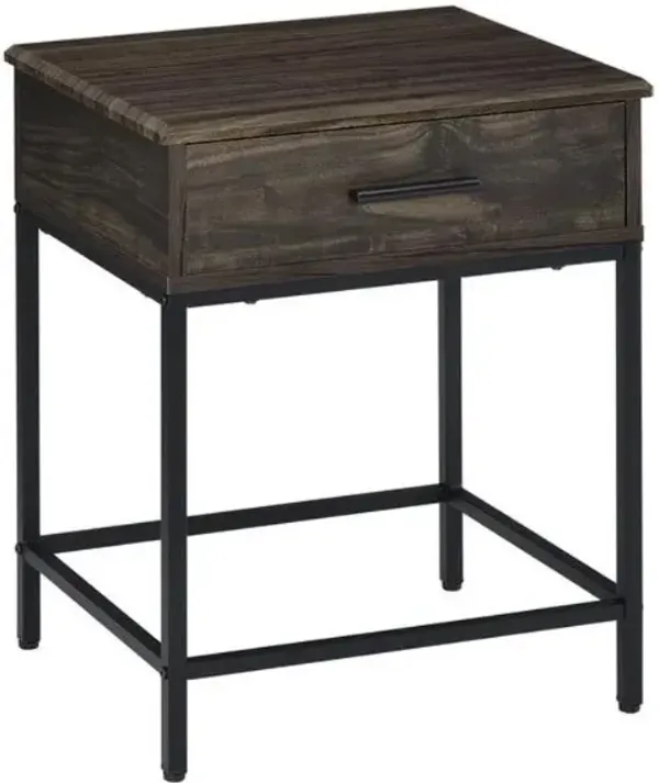 Cliff MDF Brown End Table