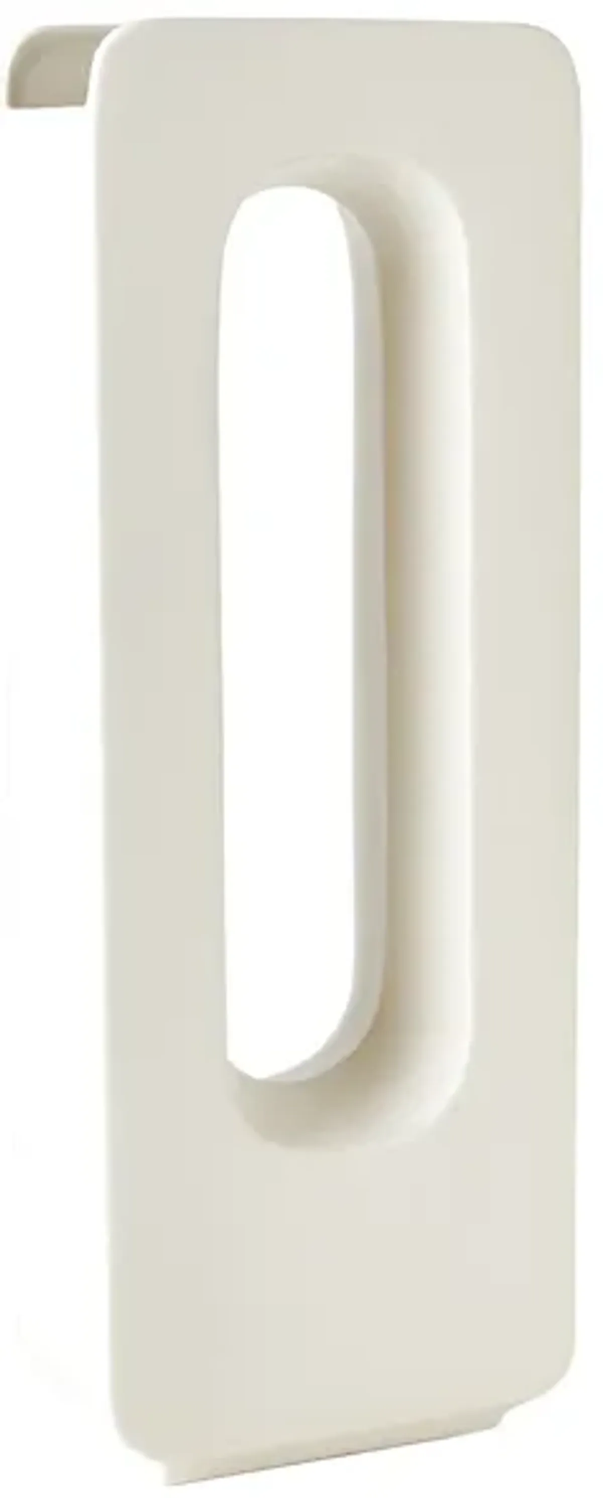 Rectangle Medium Vase White