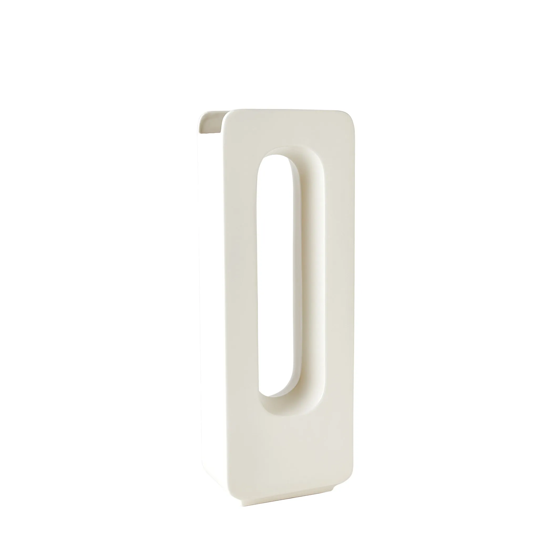 Rectangle Medium Vase White