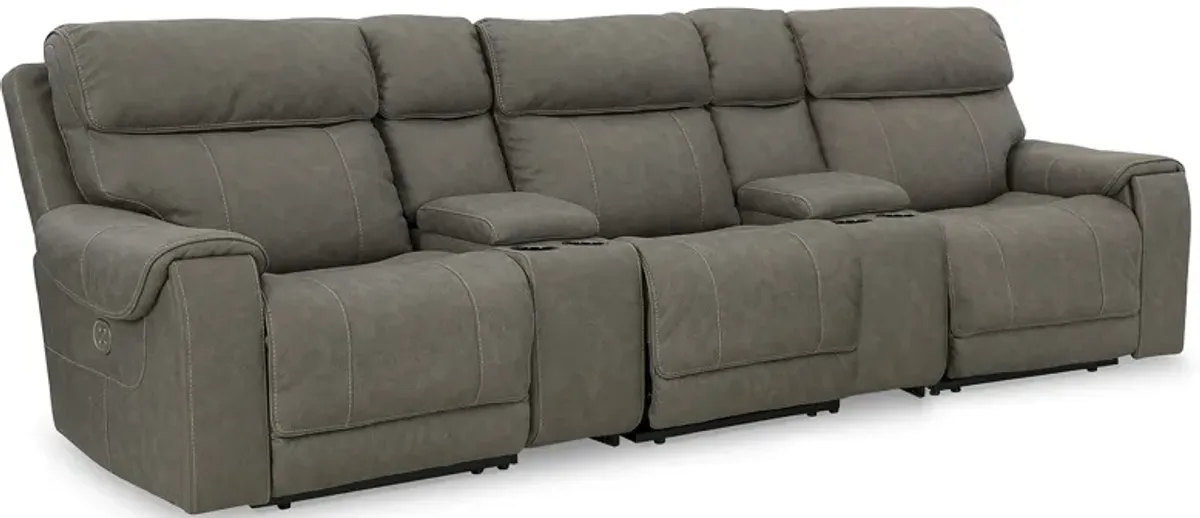Starbot 5-Piece Power Reclining Sectional