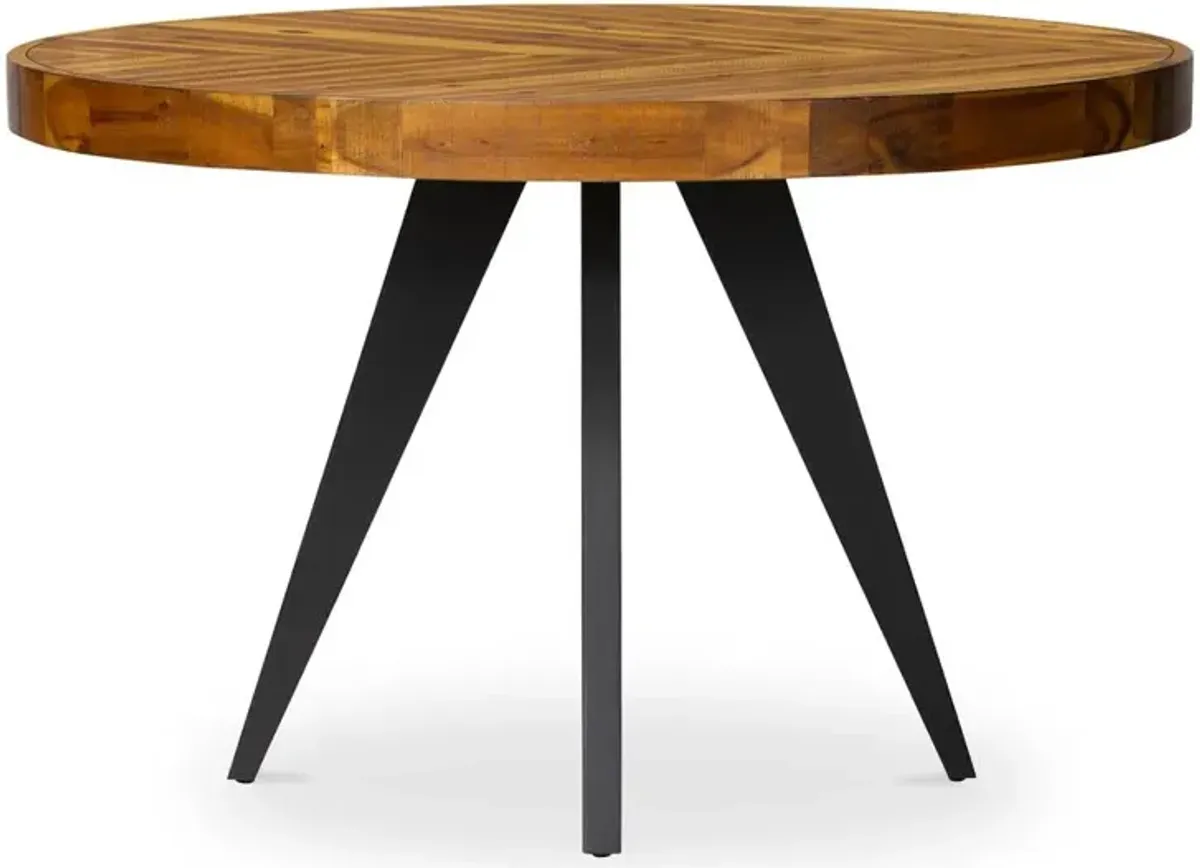 Moe’s Parq Round Dining Table Amber