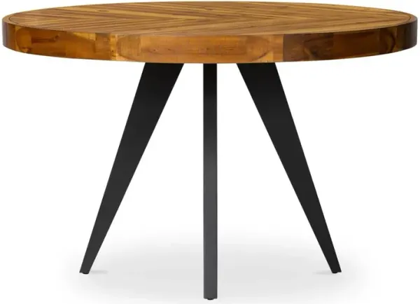 Moe’s Parq Round Dining Table Amber