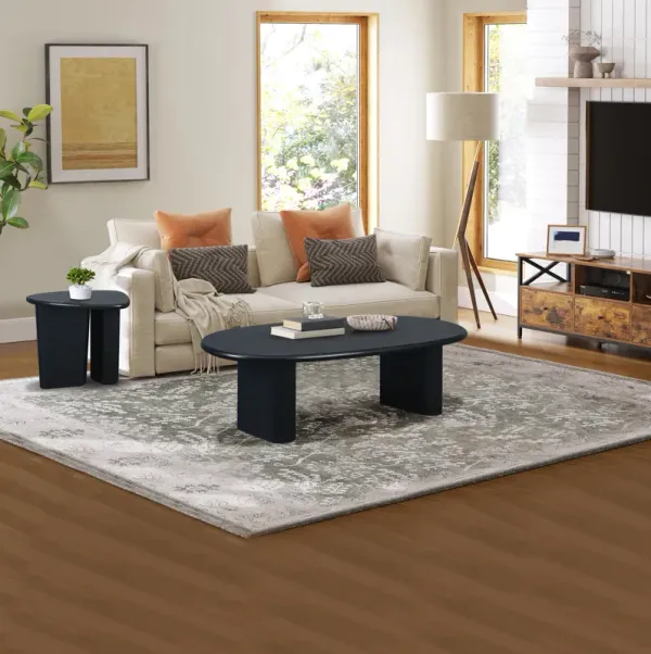 Tapered Tabletop Coffee Table Modern and Stylish Accent Piece for Living Room or Office Space
