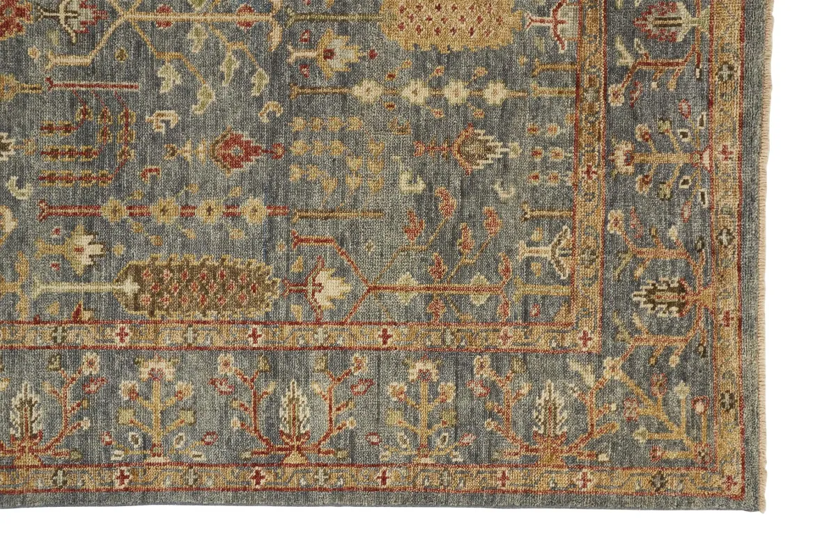 Carrington 6499F Blue/Red/Gold 7'9" x 9'9" Rug