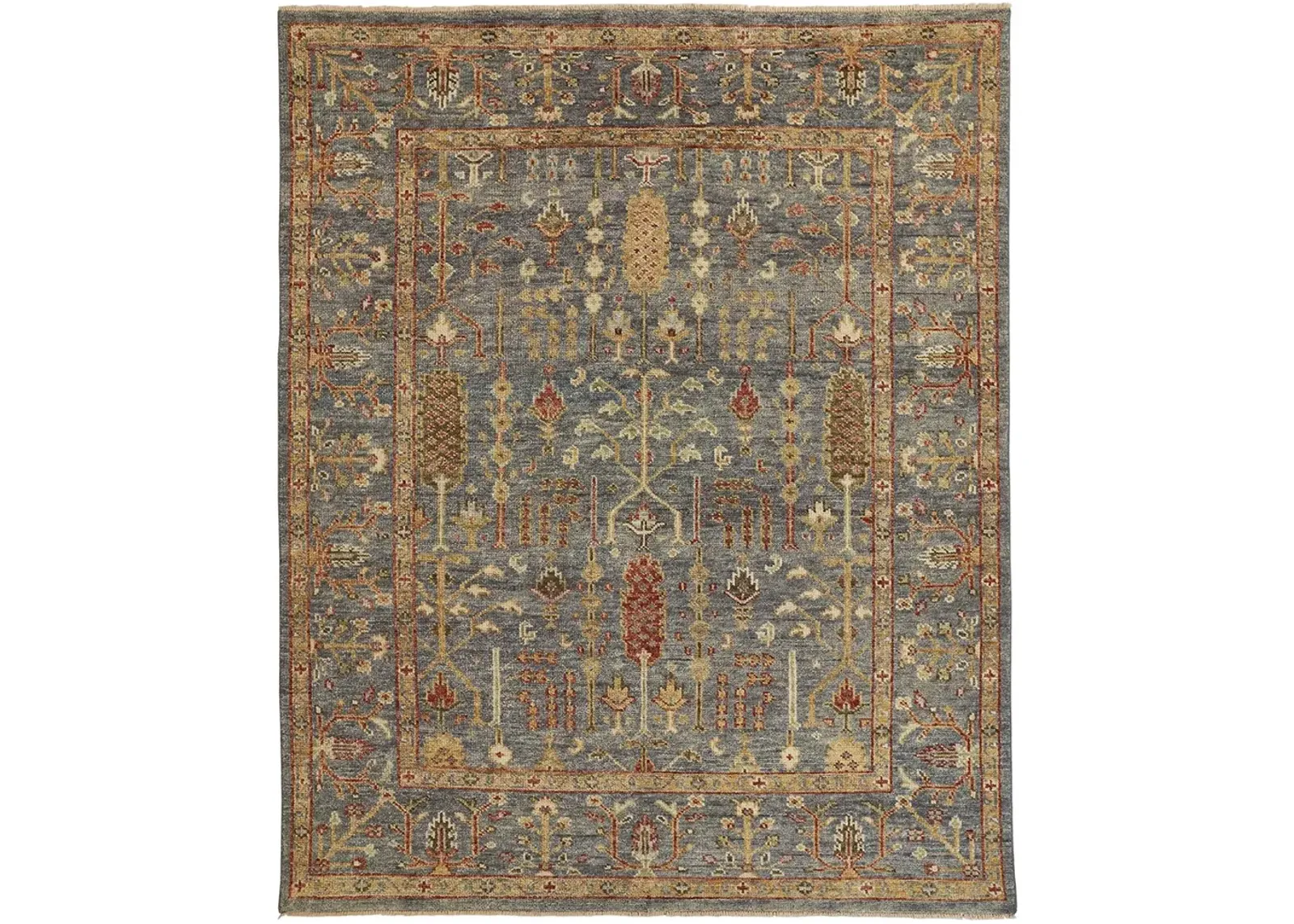 Carrington 6499F Blue/Red/Gold 7'9" x 9'9" Rug