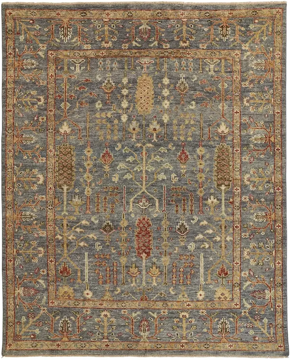 Carrington 6499F Blue/Red/Gold 7'9" x 9'9" Rug