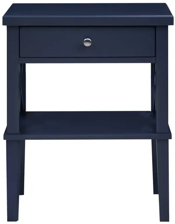 Streamdale Madison Midnight Blue Nightstand